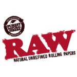 RAW - Natural Unrefined Rolling papers Logo | BC Weed Edible Canada