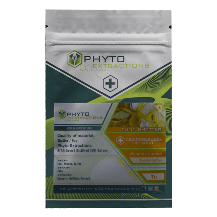Phyto – Tuna Shatter – 1g or 7g | BC Weed Edible Canada