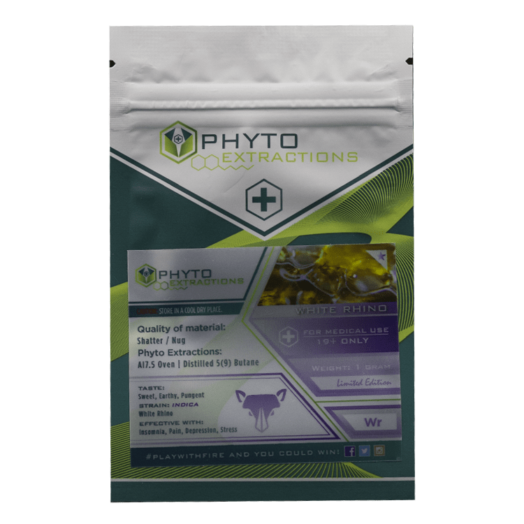 Phyto – White Rhino – 1g or 7g | BC Weed Edible Canada