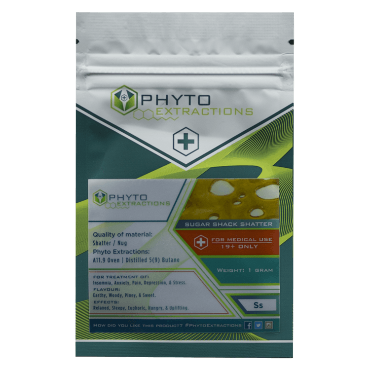 Phyto – Sugar Shack – 1g or 7g | BC Weed Edible Canada
