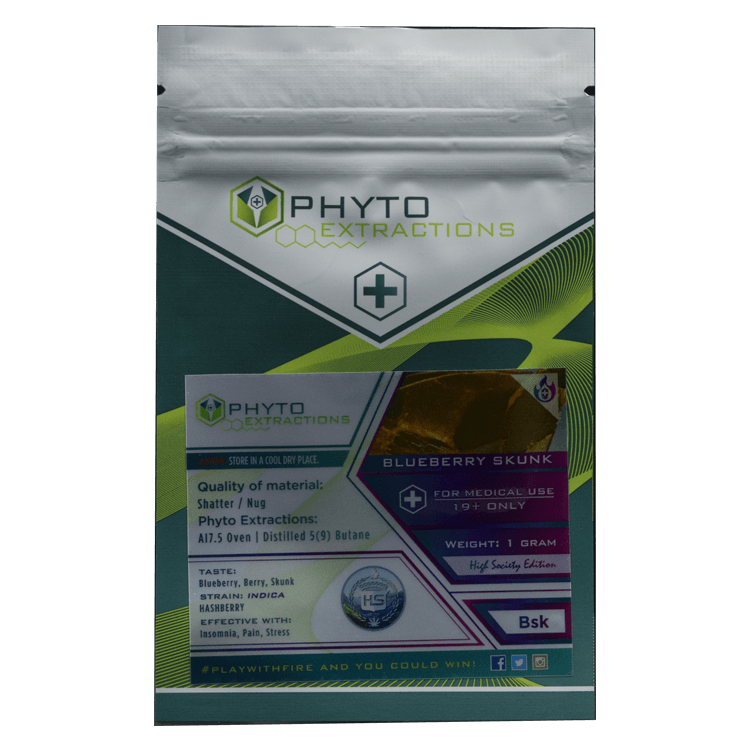 Phyto – Blueberry Skunk – 1g or 7g | BC Weed Edible Canada