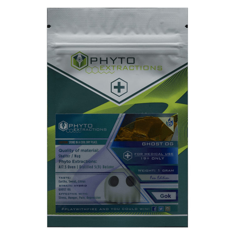 Phyto – Ghost OG – 1g or 7g | BC Weed Edible Canada
