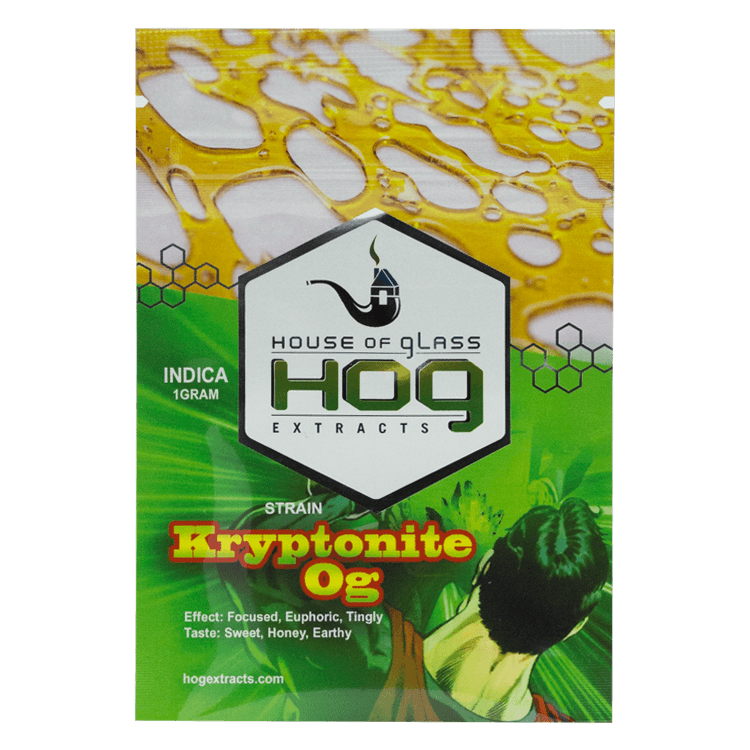 House of Glass – Kryptonite OG – 1g or 7g | BC Weed Edible Canada