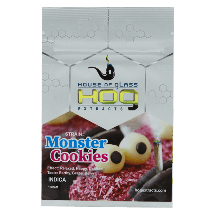 House of Glass – Monster Cookies – 1g or 7g | BC Weed Edible Canada