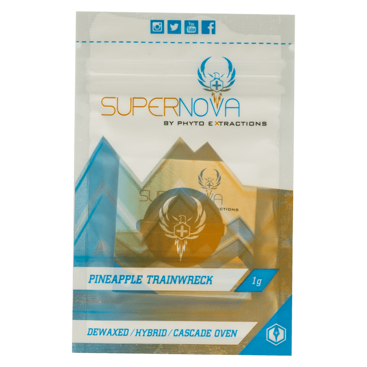 Supernova – Pineapple Trainwreck – 1g or 7g | BC Weed Edible Canada