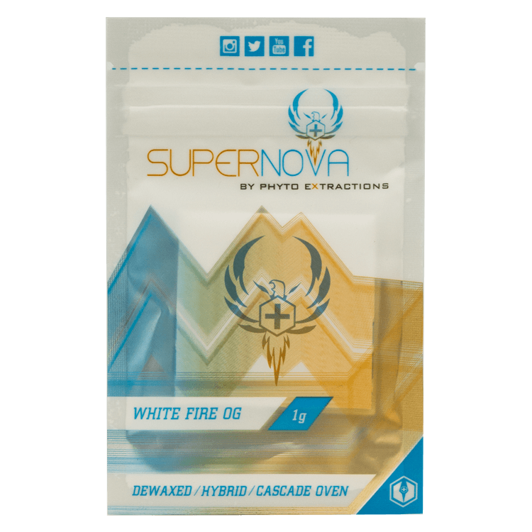Supernova – White Fire OG – 1g or 7g | BC Weed Edible Canada