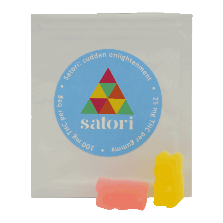 Satori Edibles – THC Gummies – 100mg | BC Weed Edible Canada