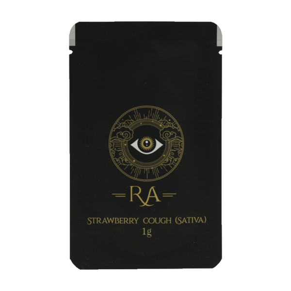 RA – Premium Shatter – Strawberry Cough – 1g or 7g | BC Weed Edible Canada