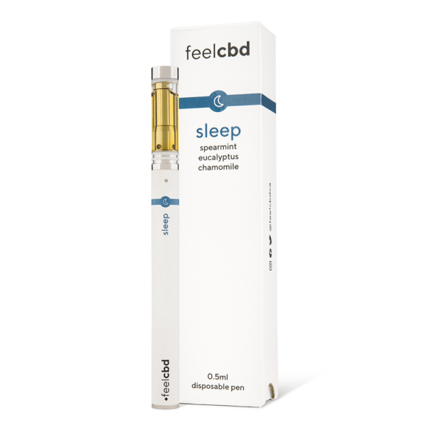 FeelCBD – Sleep – Disposable CBD Vape Pen 0.5ml | BC Weed Edible Canada