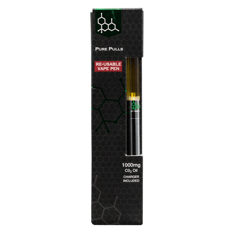 Pure Pulls – CO2 Oil Reusable Vape Pen – Hybrid 1ml | BC Weed Edible Canada