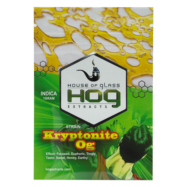 House of Glass – Kryptonite OG 1g | BC Weed Edible Canada