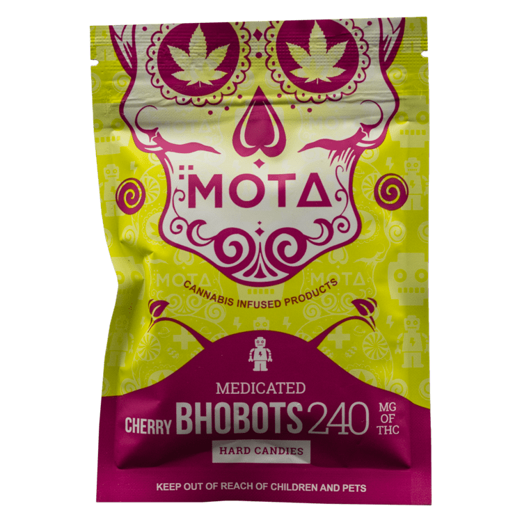 MOTA Edibles – BHO Bots – Cherry – 240mg THC | BC Weed Edible Canada