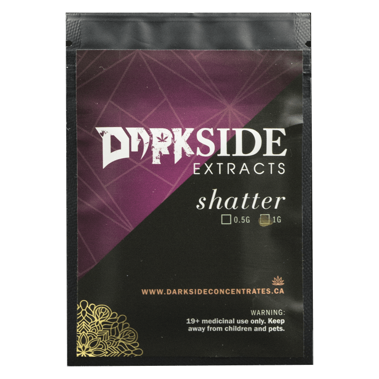 Darkside Shatter – Trainwreck | BC Weed Edible Canada