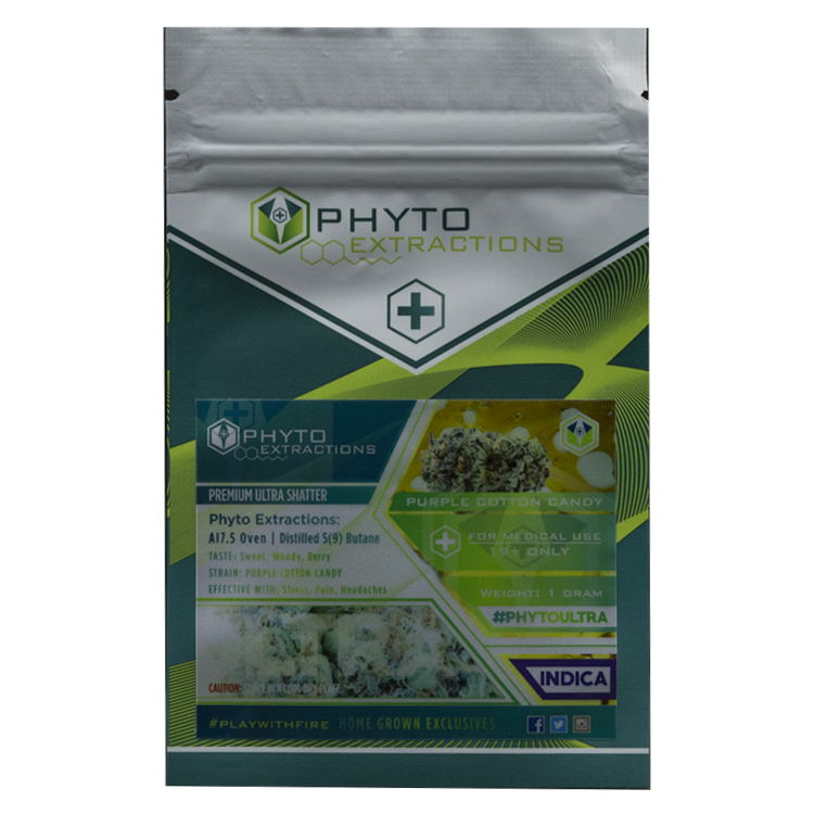 Phyto – Purple Cotton Candy | BC Weed Edible Canada
