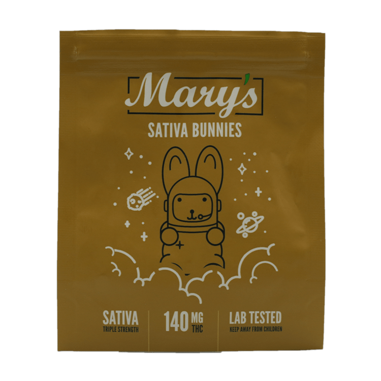 Mary’s Medibles – Sativa Bunnies – Extra Strength – 55mg | BC Weed Edible Canada
