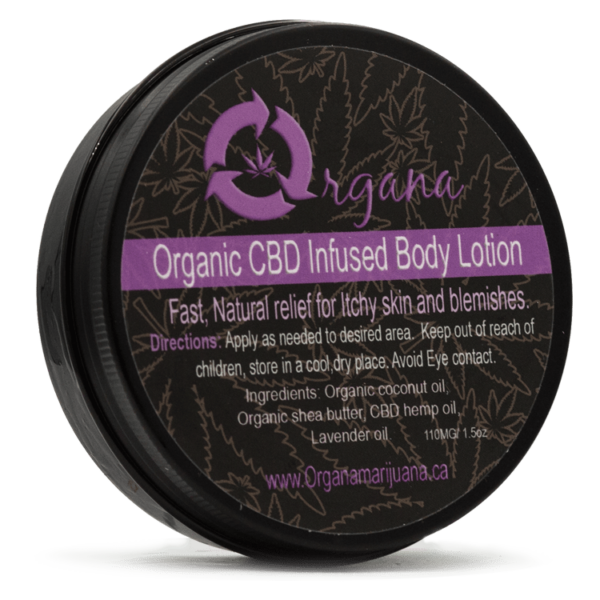 Organa – Organic CBD Infused Body Lotion | BC Weed Edible Canada