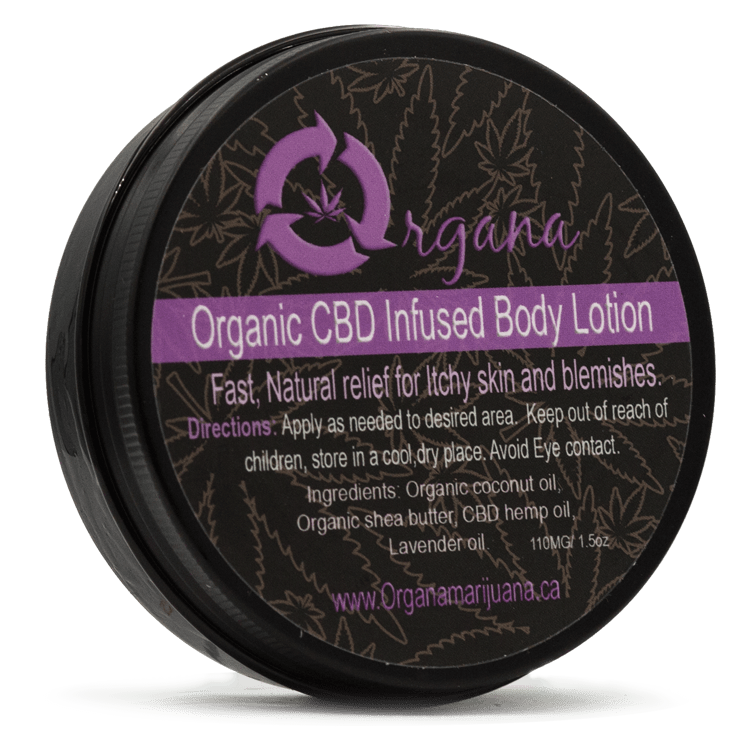 Organa – Organic CBD Infused Body Lotion | BC Weed Edible Canada