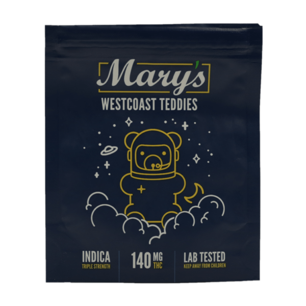 Mary’s Medibles – Westcoast Teddies – Triple Strength – 140mg | BC Weed Edible Canada