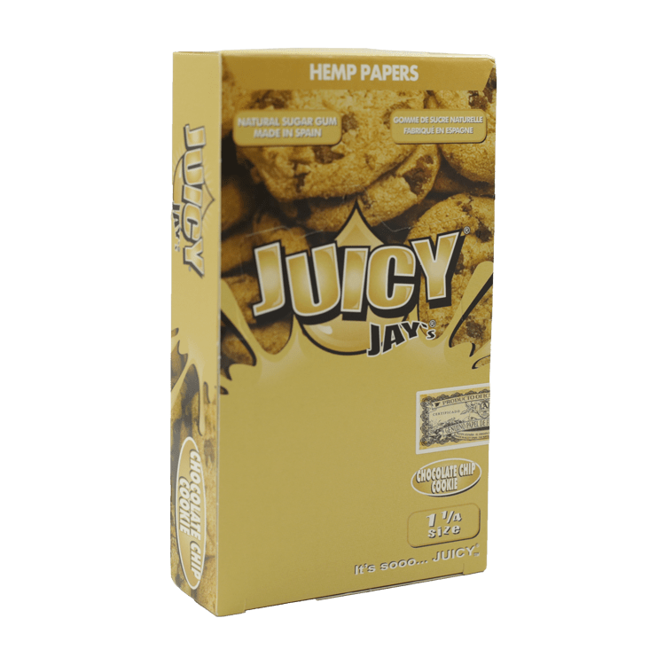 Juicy jay’s – Hemp Papers (1.25 inch) – Chocolate Chip Cookie | BC Weed Edible Canada