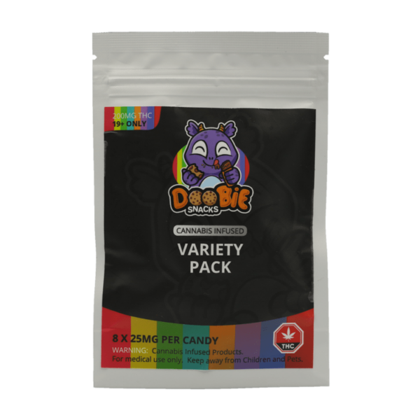 Doobie Snacks – CBD Sour Gummy Bears – 150mg CBD | BC Weed Edible Canada