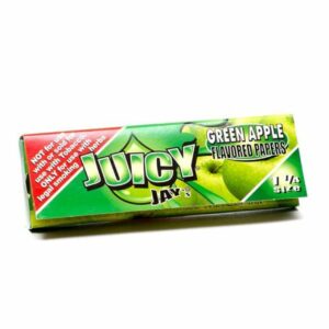 Juicy Jay’s – Hemp Papers (1.25 inch) – Green Apple | BC Weed Edible Canada