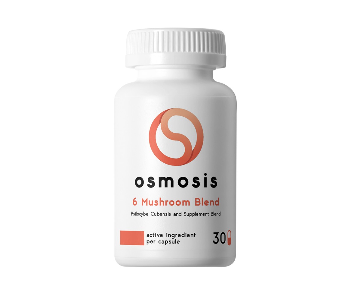 Osmosis 6 Mushroom Blend (30 Capsules) | BC Weed Edible Canada