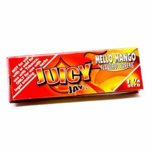 Juicy Jay’s – Hemp Papers (1.25 Inch) – Mello Mango | BC Weed Edible Canada