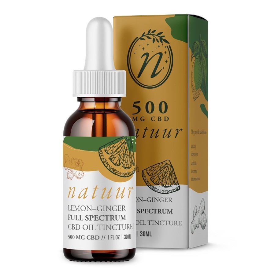 Natuur – Full Spectrum CBD Oil Tincture – Lemon Ginger – 1000mg | BC Weed Edible Canada Natuur – Full Spectrum CBD Oil Tincture – Lemon Ginger – 1000mg | BC Weed Edible Canada