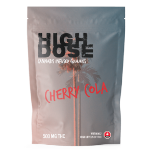 High Dose – edibles Infused Gummies – Cherry Cola – 500mg/1500mg | BC Weed Edible Canada High Dose – edibles Infused Gummies – Cherry Cola – 500mg/1500mg | BC Weed Edible Canada