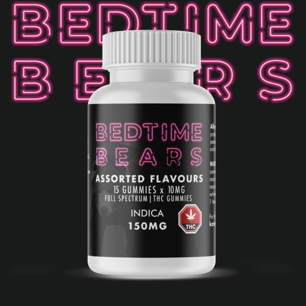 Bedtime Bears – Indica (150mg) | BC Weed Edible Canada