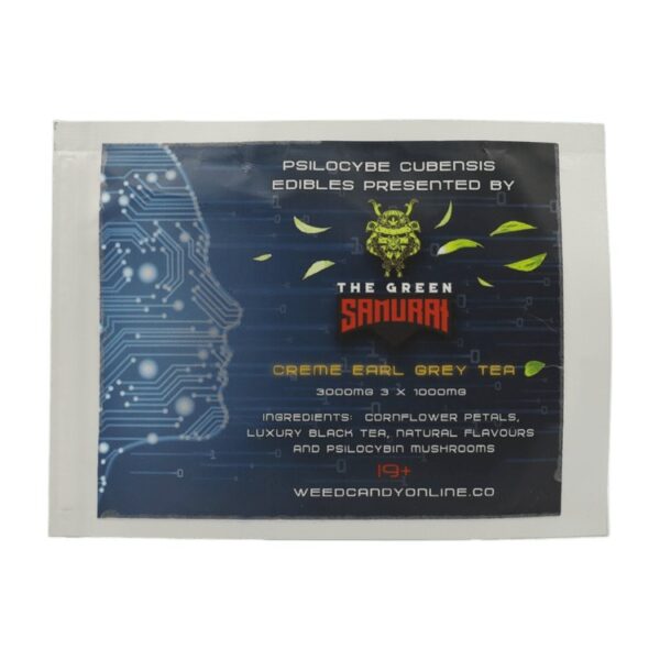 The Green Samurai - Creme Earl Grey Tea - 3000mg | Magic Mushrooms Kitchener-Waterloo Canada
