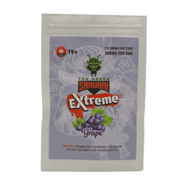 Green Samurai Extreme - Grape Gummy 300mg THC | Magic Mushrooms Kitchener-Waterloo Canada