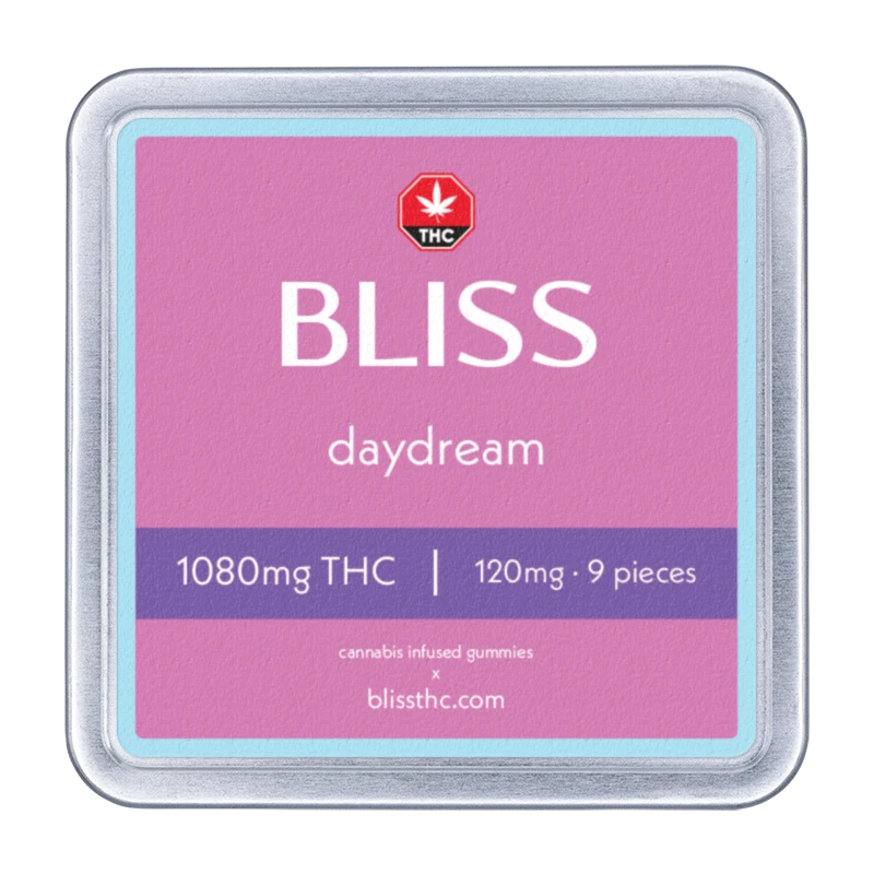 BLISS – edibles Infused Gummies – Daydream Gummies (1080mg) | BC Weed Edible Canada